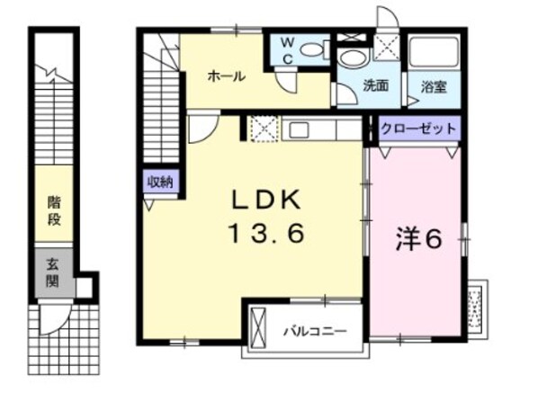 グランペール　ジャルダンの物件間取画像